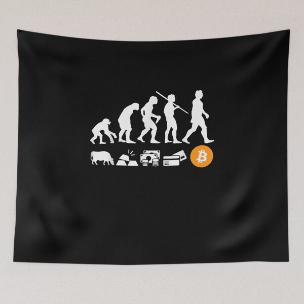 Item preview, The Evolution Of Money Funny Bitcoin Cardano To The Moon designed and sold by ArtMuni99.
