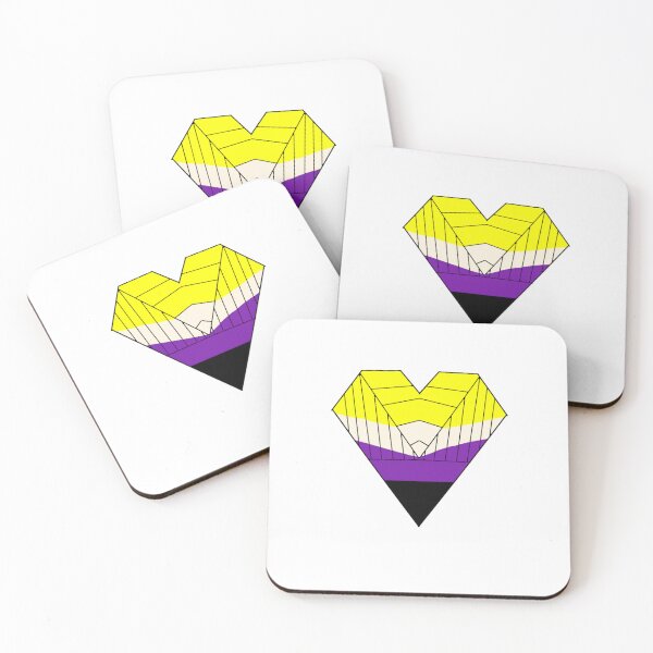 Item preview, Nonbinary Paper Heart designed and sold by SchizofenicArt.