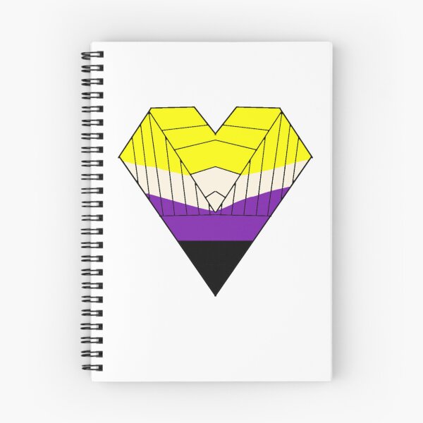 Item preview, Nonbinary Paper Heart designed and sold by SchizofenicArt.