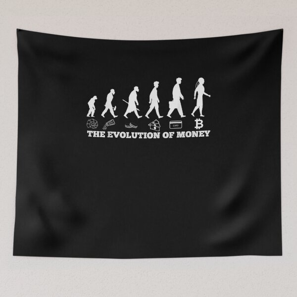 Item preview, The Evolution Of Money Funny Bitcoin Cardano To The Moon designed and sold by ArtMuni99.
