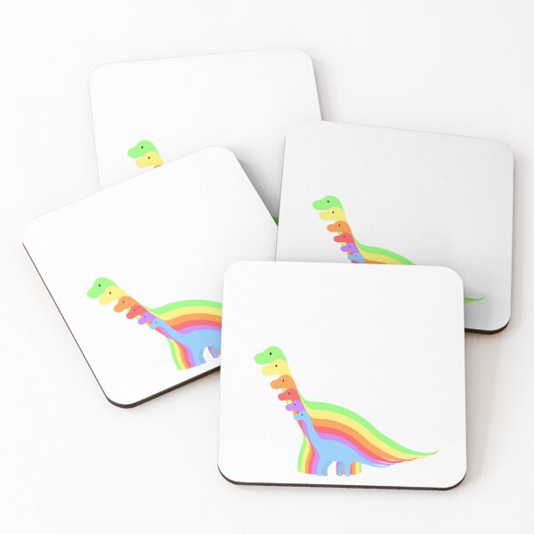Item preview, Rainbow dinosaur designed and sold by Cozy-Rose.
