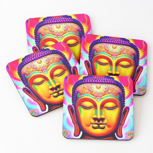 Item preview, Colorful Buddha designed and sold by Steffani Lehmann.