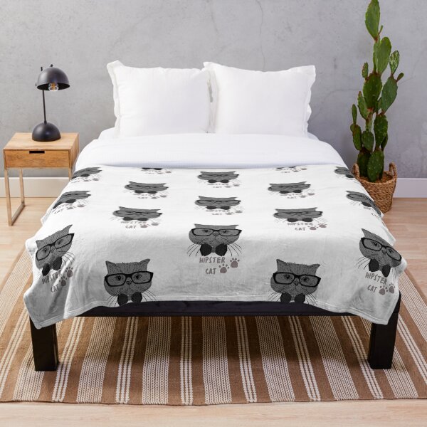 Artikelvorschau, Hipster-Katze Geschenk für Liebhaber entworfen und verkauft von Universityhm.