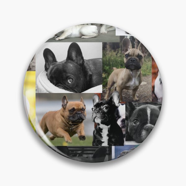 Item preview, French Bulldog Dog breed Collage designed and sold by CollageHeaven.
