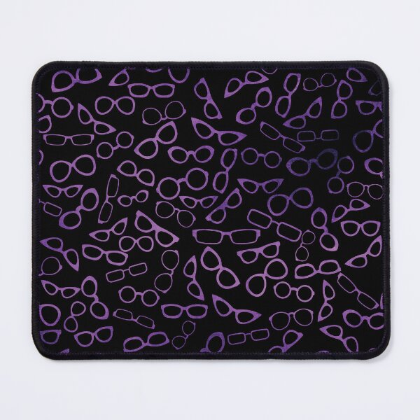 Item preview, Various Shaped Eyeglasses Pattern In Purple Watercolor designed and sold by Primroaddesigns.
