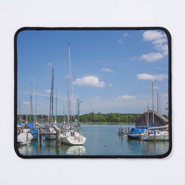 Item preview, Marina, Seebruck, Chiemgau, Upper Bavaria, Bavaria, Germany, Europe designed and sold by Torsten Krüger.