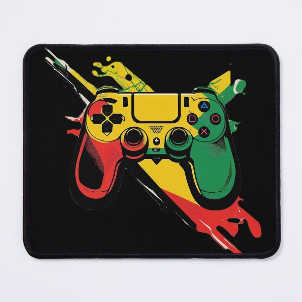 Item preview, PS Black Gamers Character Logo designed and sold by UrbanChillz.