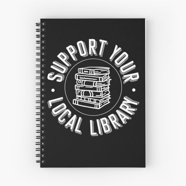 Item preview, Support Your Local Library, Library Lover Book Reader designed and sold by ArtMuni99.