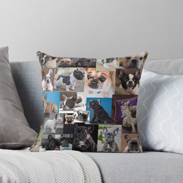 Item preview, French Bulldog Dog breed Collage - 2 designed and sold by CollageHeaven.