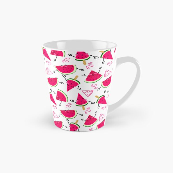 Item preview, Watermelon Pattern, cheerful watermelons on a white background designed and sold by graphic-genie.