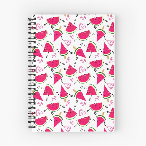 Item preview, Watermelon Pattern, cheerful watermelons on a white background designed and sold by graphic-genie.