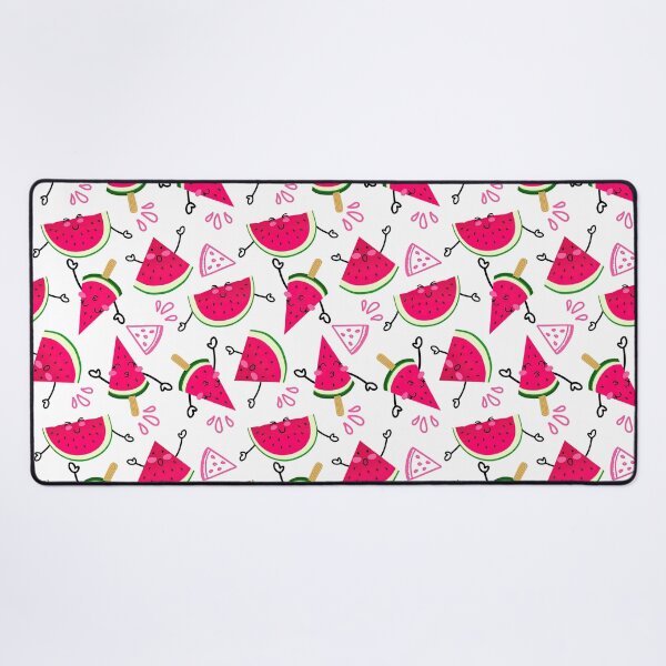 Item preview, Watermelon Pattern, cheerful watermelons on a white background designed and sold by graphic-genie.