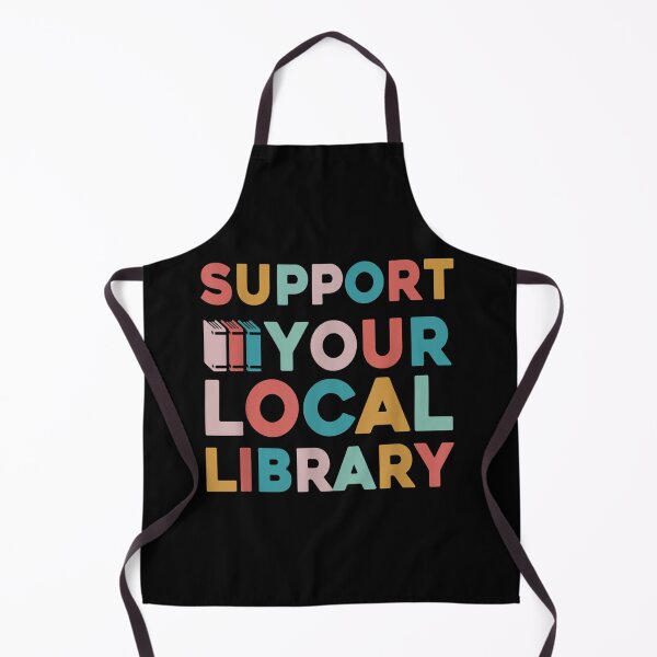 Item preview, Support Your Local Library, Library Lover Book Reader designed and sold by ArtMuni99.