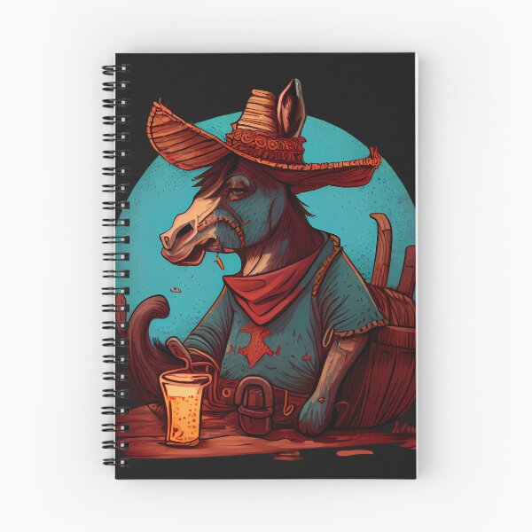 Item preview, Sombrero Wearing Donkey : Holiday Spirit designed and sold by MTJ-Mushrooms.
