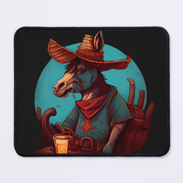 Item preview, Sombrero Wearing Donkey : Holiday Spirit designed and sold by MTJ-Mushrooms.