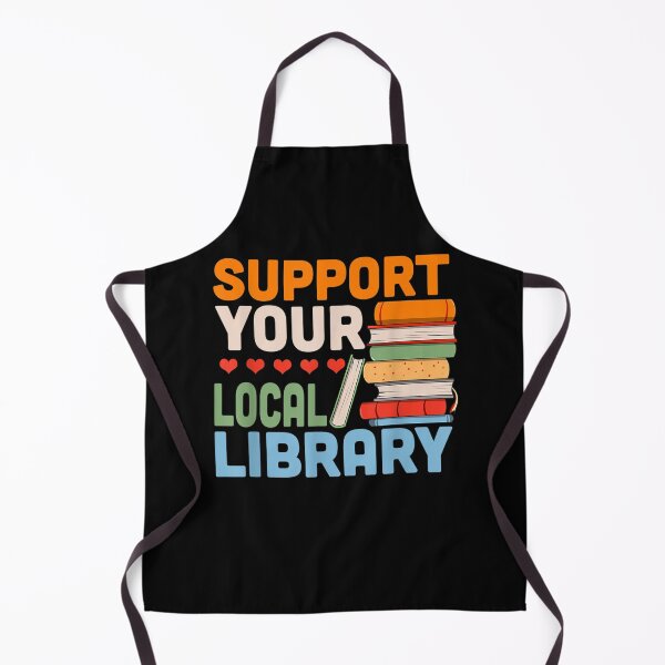 Item preview, Support Your Local Library, Library Lover Book Reader designed and sold by ArtMuni99.