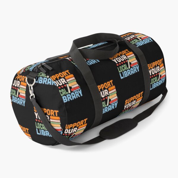 Item preview, Support Your Local Library, Library Lover Book Reader designed and sold by ArtMuni99.