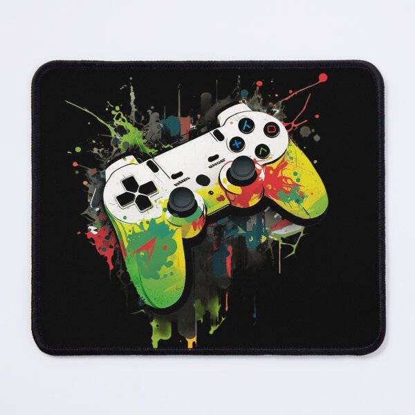 Item preview, PS Black Gamers Controller designed and sold by UrbanChillz.