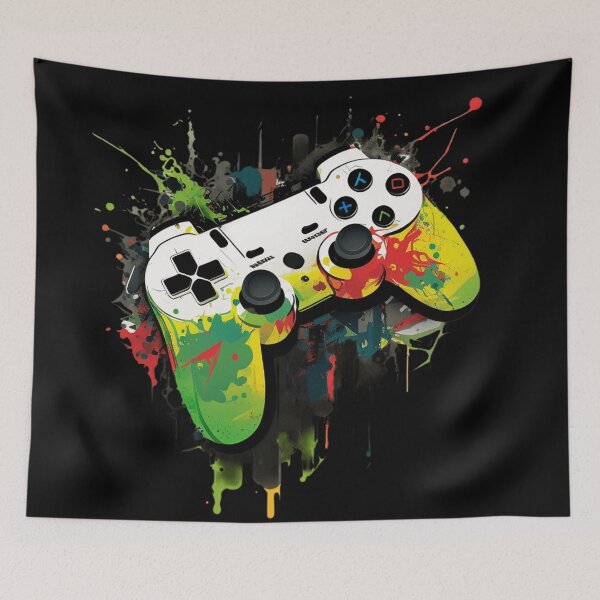Artikelvorschau, PS Black Gamer-Controller entworfen und verkauft von UrbanChillz.