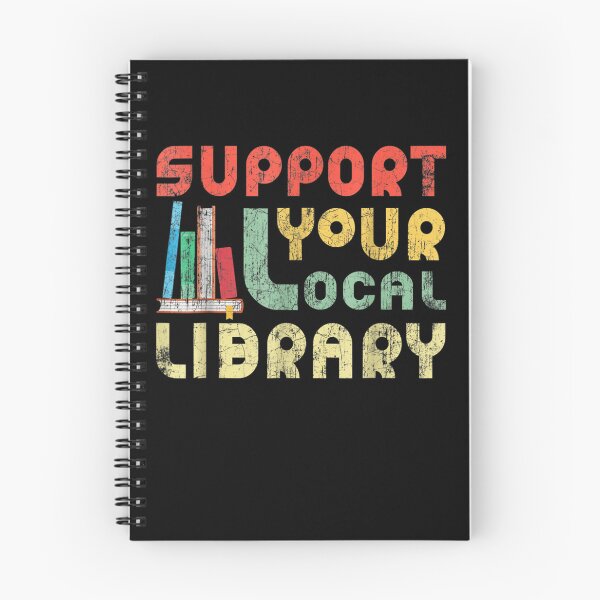 Item preview, Support Your Local Library, Library Lover Book Reader designed and sold by ArtMuni99.