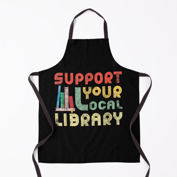 Item preview, Support Your Local Library, Library Lover Book Reader designed and sold by ArtMuni99.