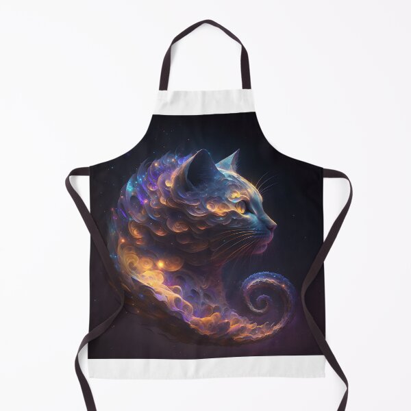 Item preview, Galactic Cat Swirling Smoke Nebula designed and sold by EarthArtAvencha.