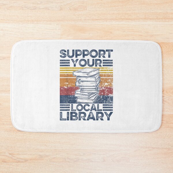 Item preview, Support Your Local Library, Library Lover Book Reader designed and sold by ArtMuni99.