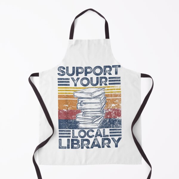 Item preview, Support Your Local Library, Library Lover Book Reader designed and sold by ArtMuni99.