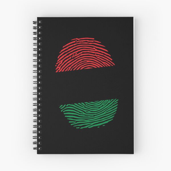 Item preview, Pan African Flag Fingerprint Africa Fingerprint Pan African Gear designed and sold by DynamicDesign.