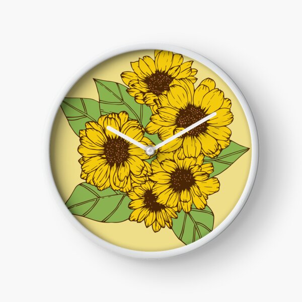 Item preview, vintage botanical garden-yellow blooming flower designed and sold by UnaWu533.