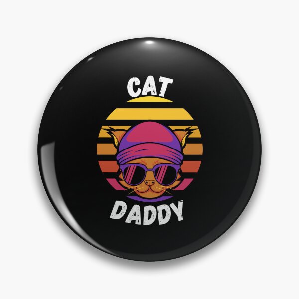 Item preview, Cat Daddy Black Cat Vintage Eighties Style Cat Retro designed and sold by Marting0.