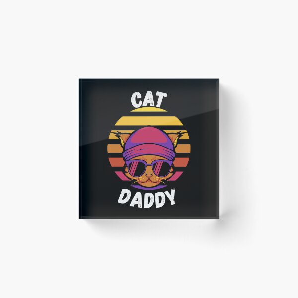 Item preview, Cat Daddy Black Cat Vintage Eighties Style Cat Retro designed and sold by Marting0.