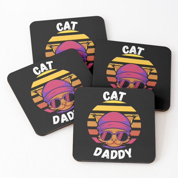 Item preview, Cat Daddy Black Cat Vintage Eighties Style Cat Retro designed and sold by Marting0.