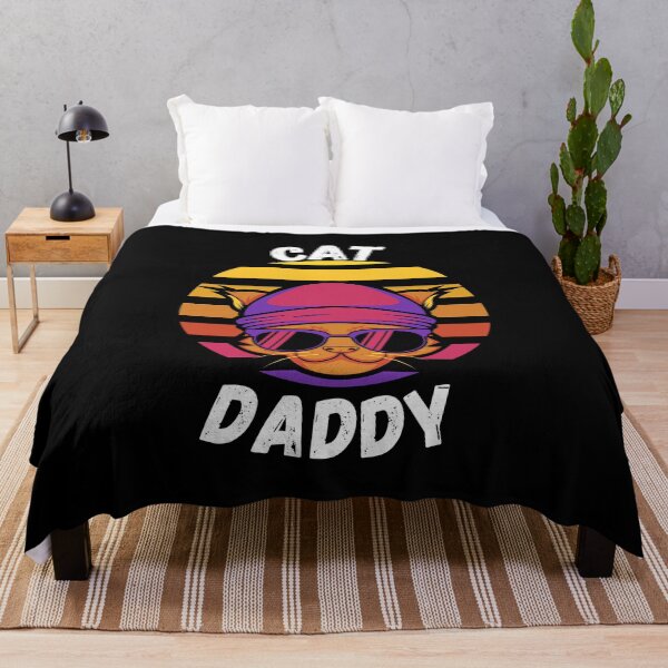 Item preview, Cat Daddy Black Cat Vintage Eighties Style Cat Retro designed and sold by Marting0.