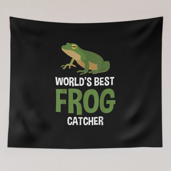 Item preview, World's Best Frog Catcher Gift Boys Girls Kids Frog Hunter designed and sold by ArtMuni99.
