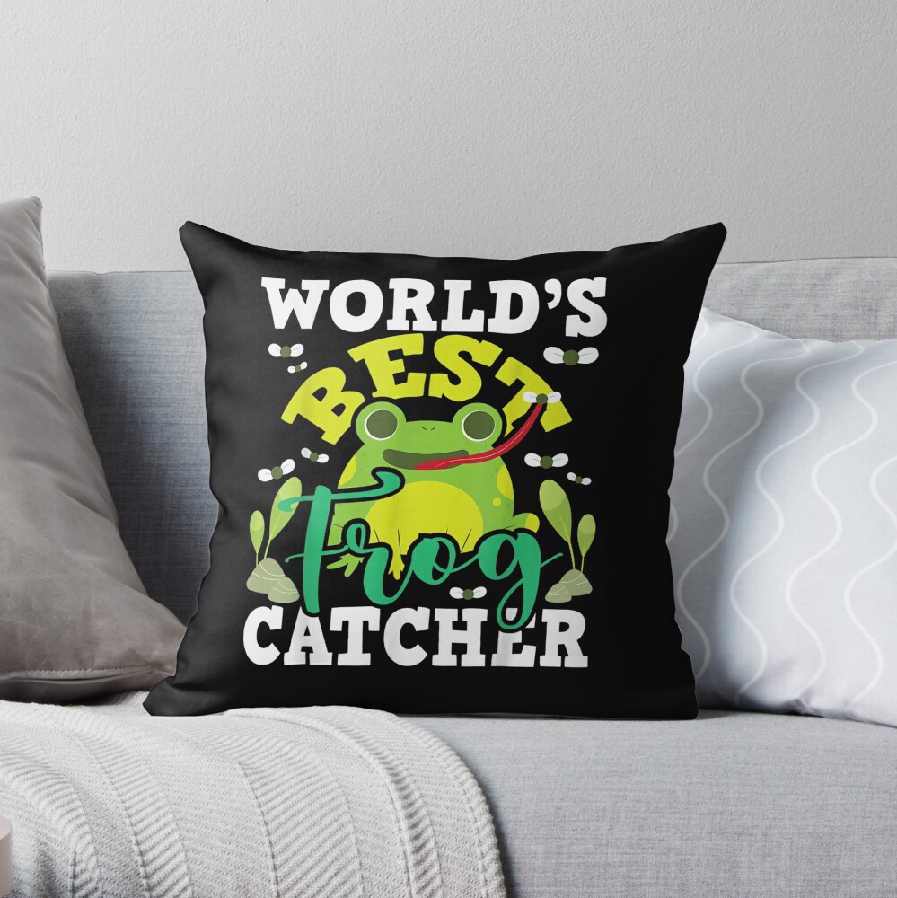 Funny Frog Catcher Humor Gifts for Boys Girls Kids Who Love Catching Frogs  | Poster