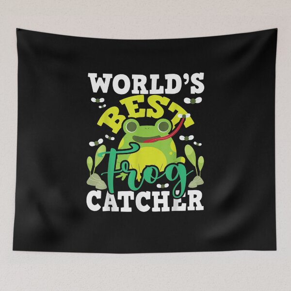 Item preview, World's Best Frog Catcher Gift Boys Girls Kids Frog Hunter designed and sold by ArtMuni99.