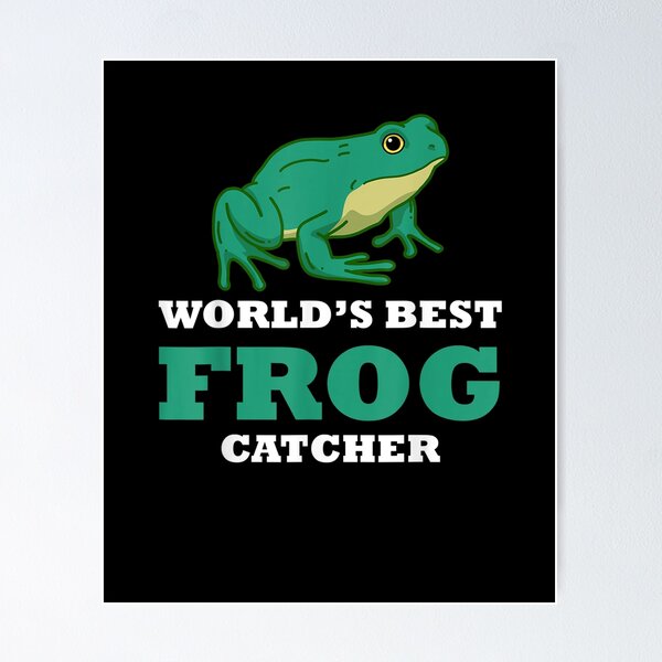 Funny Frog Catcher Humor Gifts for Boys Girls Kids Who Love