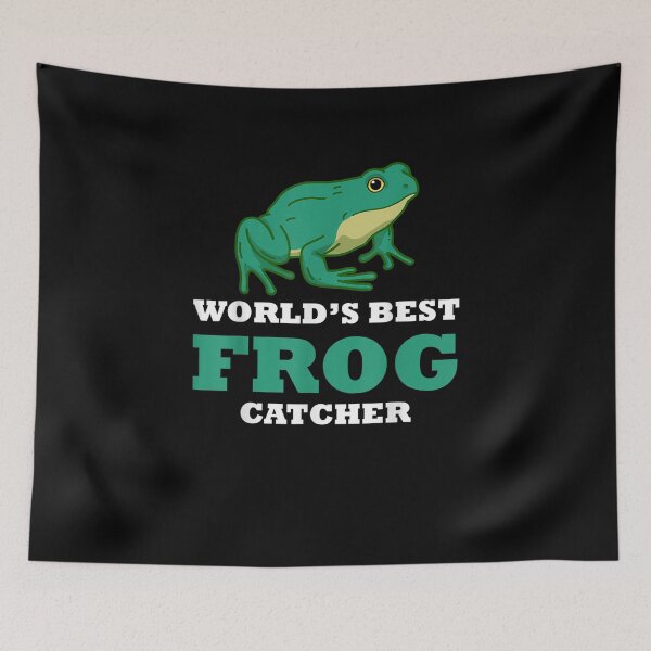 Item preview, World's Best Frog Catcher Gift Boys Girls Kids Frog Hunter designed and sold by ArtMuni99.