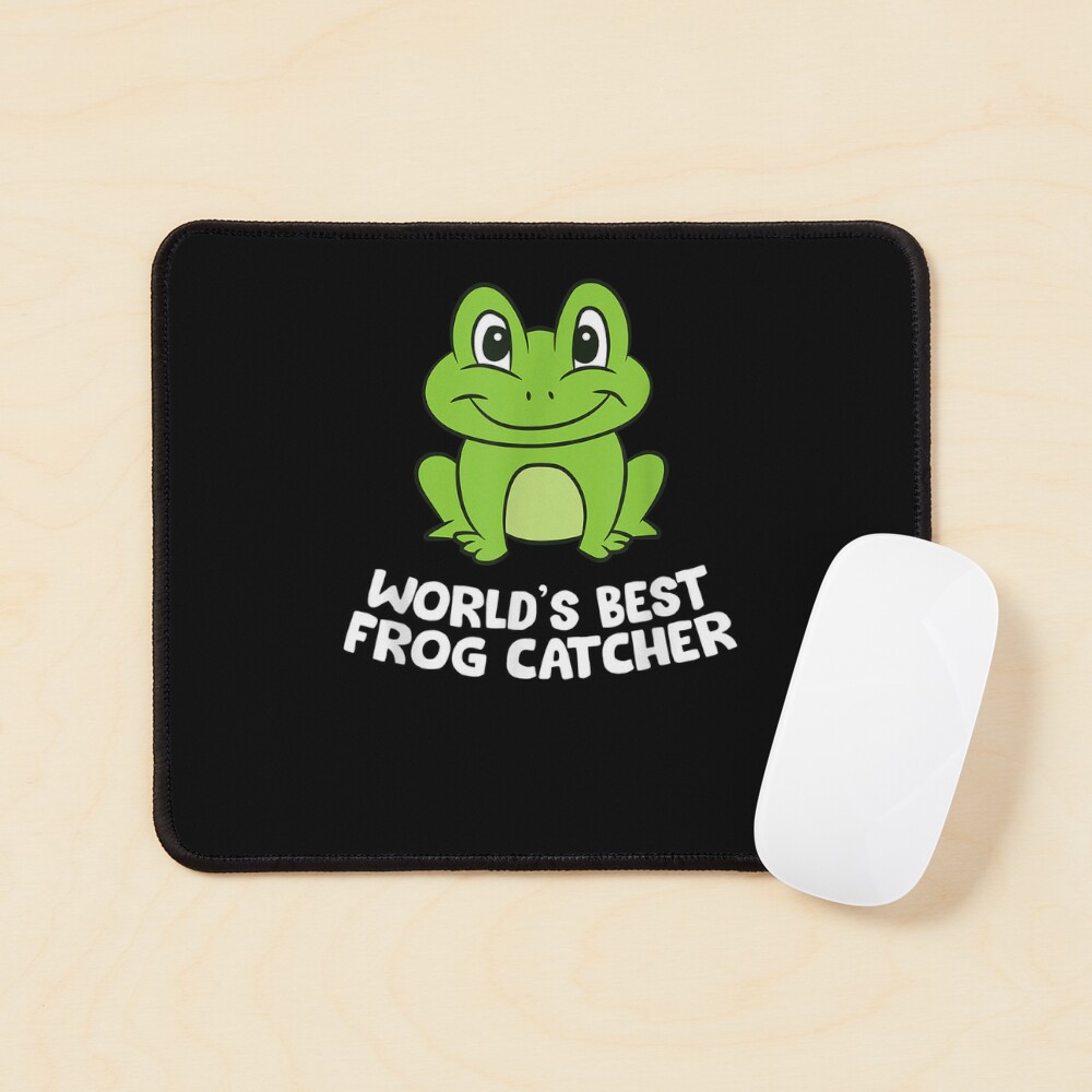 Funny Frog Catcher Humor Gifts for Boys Girls Kids Who Love Catching Frogs  | Poster