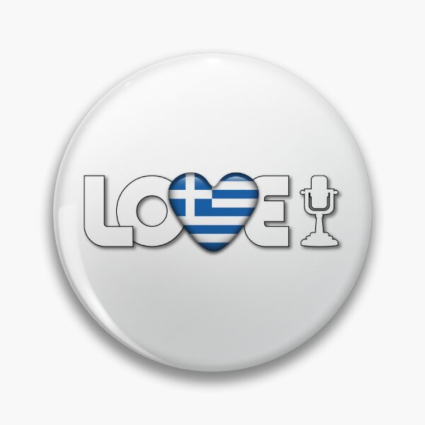 Item preview, Love Greece - Eurovision Song Contest designed and sold by Vision-Tees.