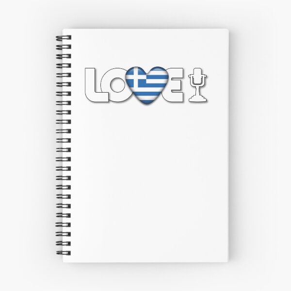 Item preview, Love Greece - Eurovision Song Contest designed and sold by Vision-Tees.