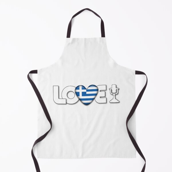 Item preview, Love Greece - Eurovision Song Contest designed and sold by Vision-Tees.