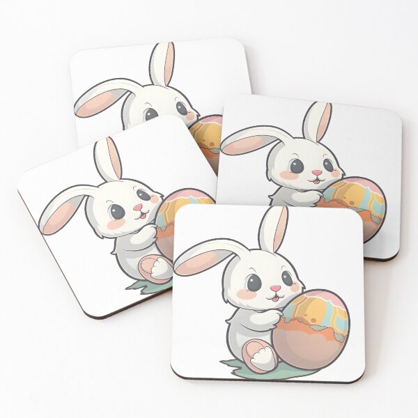Item preview, Easter Baby Bunny and Egg designed and sold by AnimalsCartoon.
