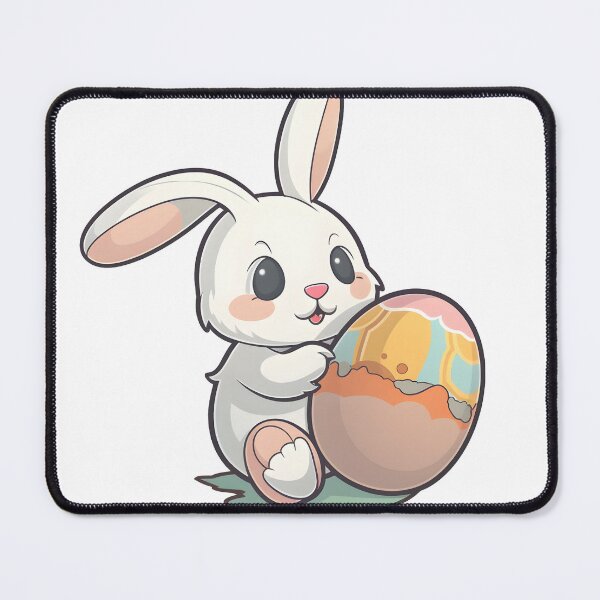 Item preview, Easter Baby Bunny and Egg designed and sold by AnimalsCartoon.