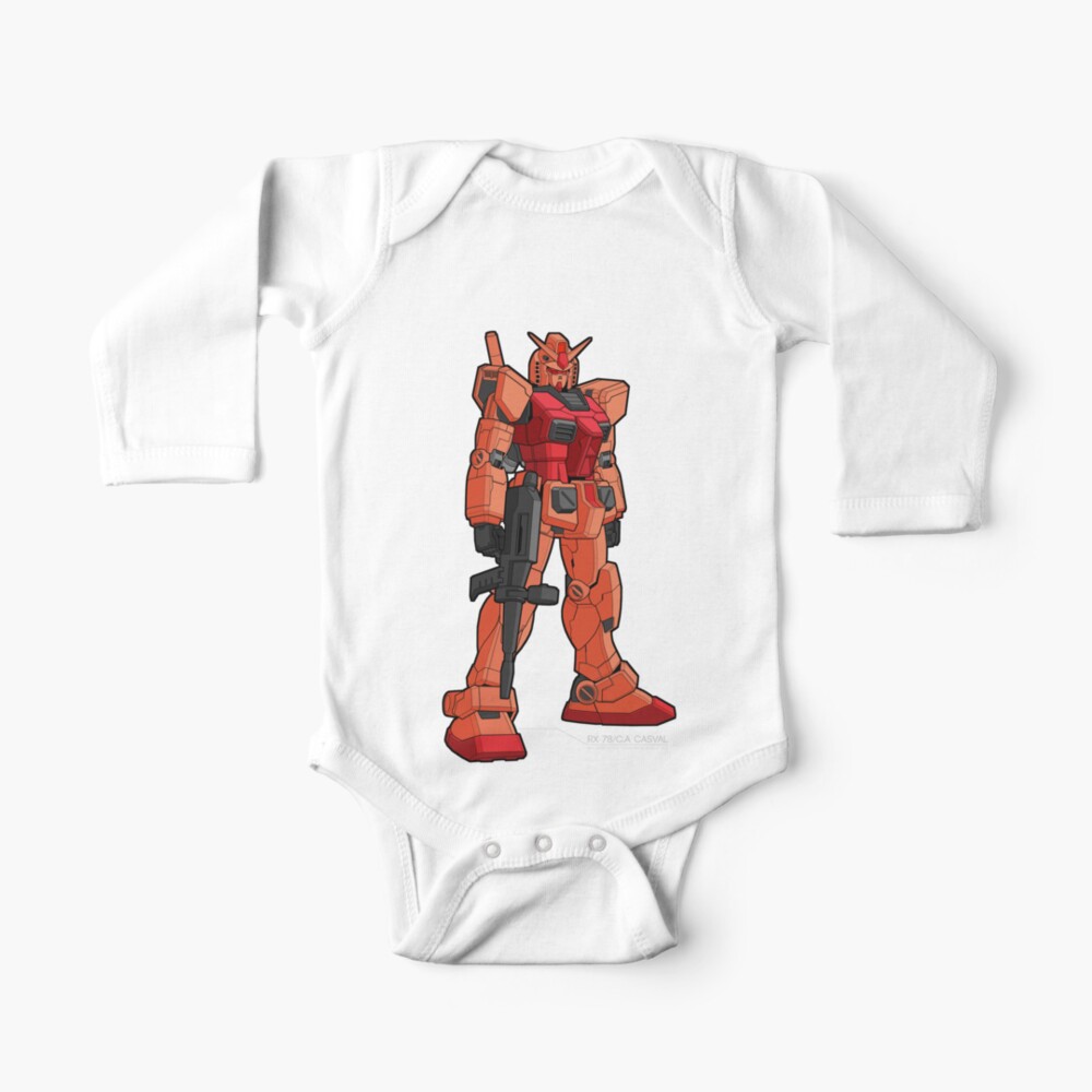 Rx 78 Casval Baby One Piece By Snapnfit Redbubble