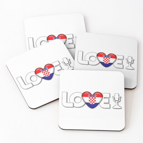 Item preview, Love Croatia - Eurovision Song Contest designed and sold by Vision-Tees.