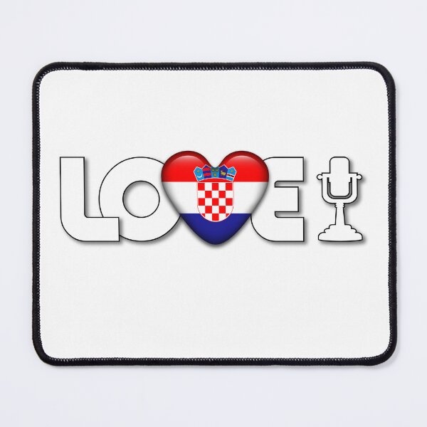 Item preview, Love Croatia - Eurovision Song Contest designed and sold by Vision-Tees.