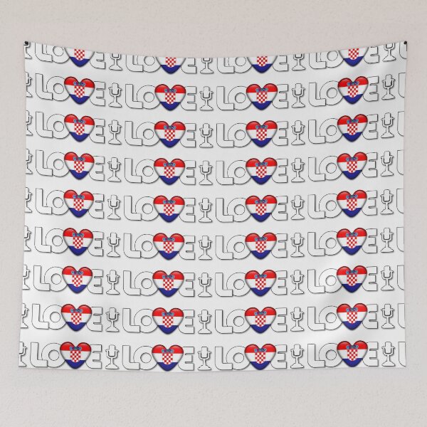 Item preview, Love Croatia - Eurovision Song Contest designed and sold by Vision-Tees.