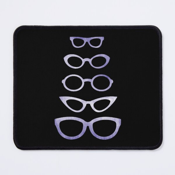 Item preview, Grungy Watercolor Eyeglasses In Various Shapes designed and sold by Primroaddesigns.